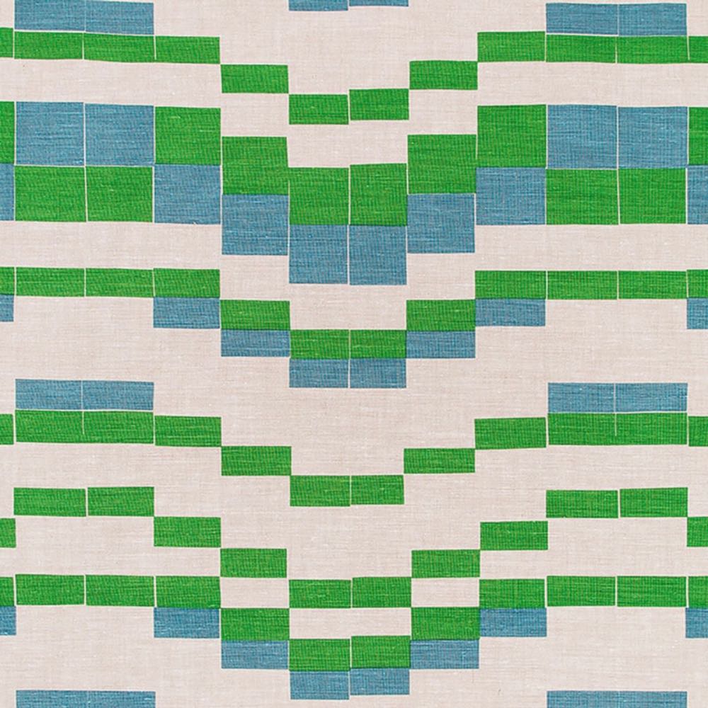 Annie Albers Temple Linen in Green